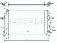 Opel Astra (H) 2004-2014 JAHUTUSRADIAATOR