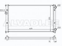 Volkswagen Caddy (9KV) 1995-2004 JAHUTUSRADIAATOR