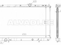 Volvo S40 1996-2003 JAHUTUSRADIAATOR