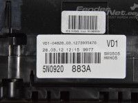 Volkswagen Tiguan Mittaristo täydellinen (diesel)(man.) Varaosakoodi: 5N0920882CX
Korityyppi: Linnamaastur