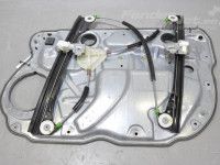 Volkswagen Polo 2001-2009 Etuoven lasinnostin mekaaninen, vasen (el.) Varaosakoodi: 6Q4837755