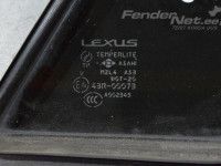 Lexus RX 2003-2009 Pieni ovilasi, oikea (taka) Varaosakoodi: 68123-48120