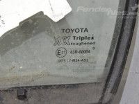 Toyota Avensis (T22) 1997-2003 Pieni ovilasi, vasen (taka) (sedani) Varaosakoodi: 68124-05030