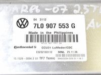 Volkswagen Touareg Ilmajousitus ohjausyksikkö Varaosakoodi: 7L0907553G
Korityyppi: Maastur