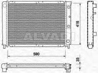 Volvo 740, 760, 780 1984-1992 JAHUTUSRADIAATOR