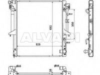 Mitsubishi L200 2006-2015 JAHUTUSRADIAATOR