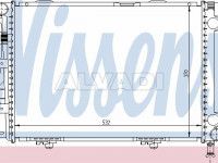 Mercedes-Benz 200 - 500 / E (W124) 1984-1996 JAHUTUSRADIAATOR