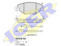 Citroen C5 2001-2008 KETASPIDURIKLOTSID