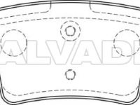 Citroen C4 Picasso 2006-2013 KETASPIDURIKLOTSID