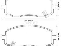 Hyundai i10 2008-2014 KETASPIDURIKLOTSID