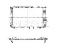 Audi 100 1990-1994 JAHUTUSRADIAATOR