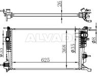 Renault Fluence 2009-2016 JAHUTUSRADIAATOR