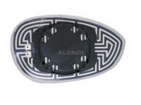 Fiat 500 (312) 2007-2024 VÄLIPEEGLIKLAAS ALUSEGA