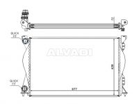 Audi A6 (C6) 2004-2011 JAHUTUSRADIAATOR