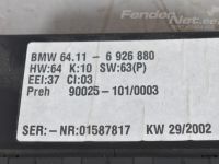 BMW X5 (E53) Ilmastointi Ohjausyksikkö Varaosakoodi: 64116927898
Korityyppi: Maastur