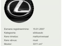Lexus RX 2007 - Auto varaosat