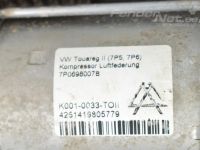Volkswagen Touareg 2010-2018 Õhkvedrustuse kompressor Varaosakoodi: 7P0698007B -> 7P0698007D
Korityyp...