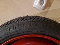 Saab 9-5 2003 Saab 93/95 orginaal varu ratas T 115/70 R16 92M