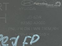 Oviverhoilu, oikea (etu) Kia Cee'd / 01.2012-12.2018
Varaosakoodi: 82308...